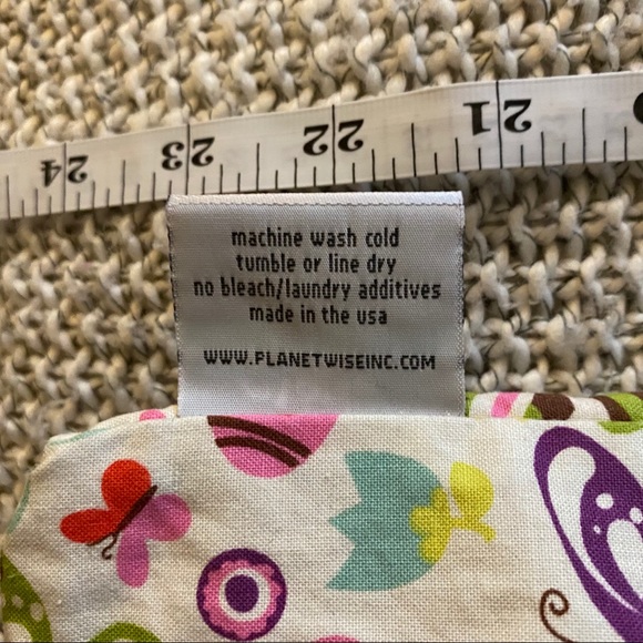 Planet Wise Large Wet Bag - Butterflies - Picture 7 of 9